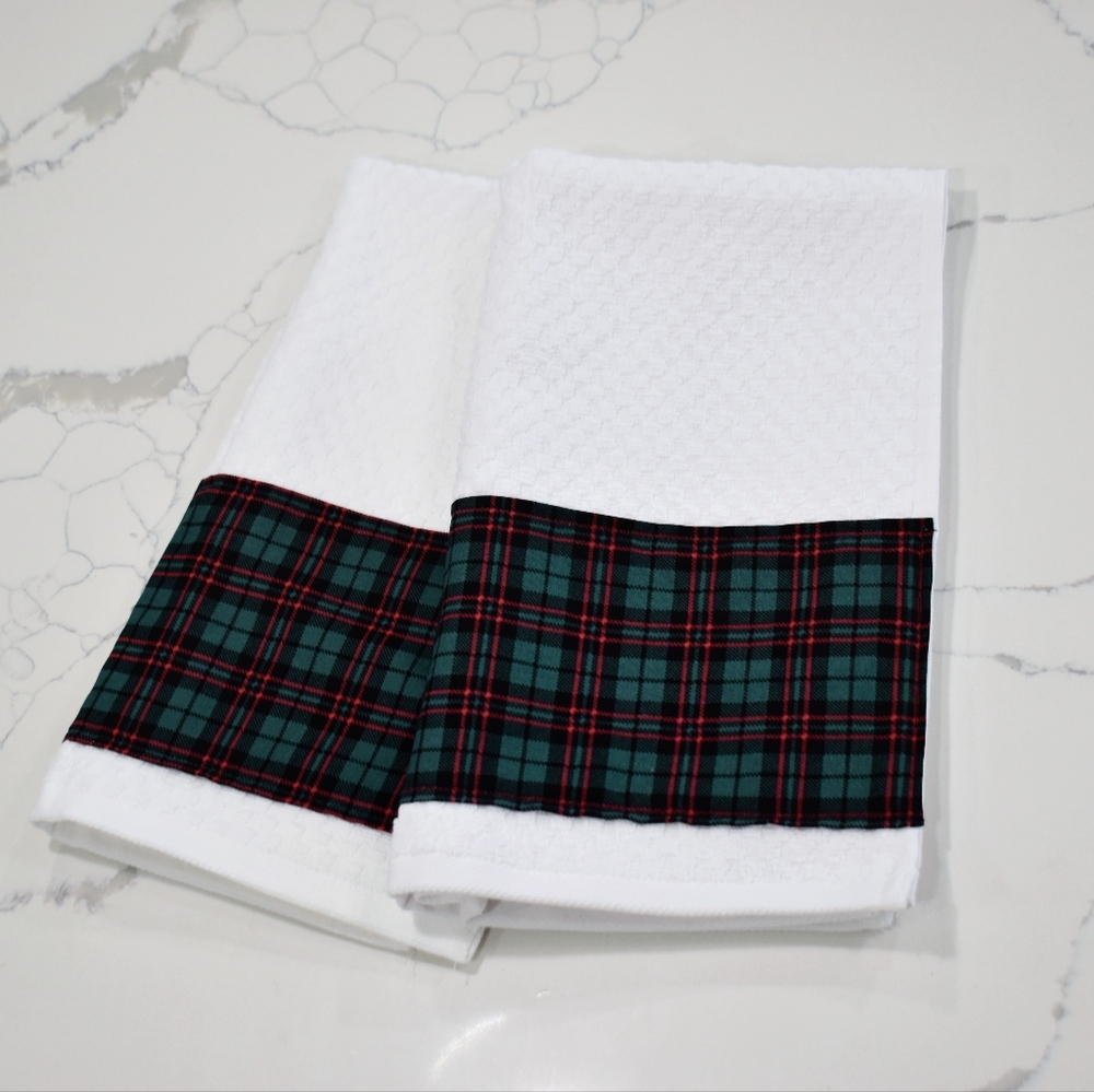 Custom Holiday Kitchen Towel Set